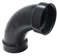 2 in. Size 90º Long Sweep Bend (H x H) 2 in. Size 90º Long Sweep Bend (H x H)