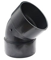 6 in. Size 45º Short Turn Bend (H x H) 6 in. Size 45º Short Turn Bend (H x H)