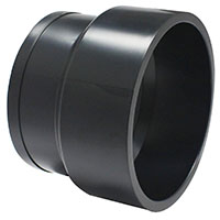 4 in. Size Cast Iron No Hub Adapter 4 in. Size Cast Iron No Hub Adapter